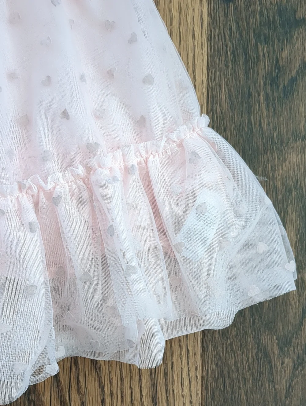 Girls' Pink Heart Ruffle Isaac Mizrahi Fancy Birthday? Party Dress, Size 4T